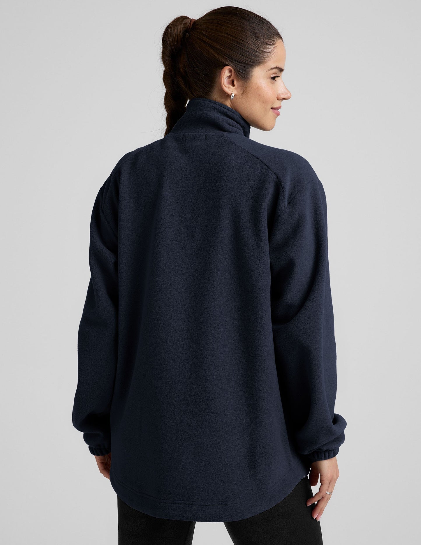Cozy Fleece Explorer Jacket for Women - Full Zip, Snap Closure