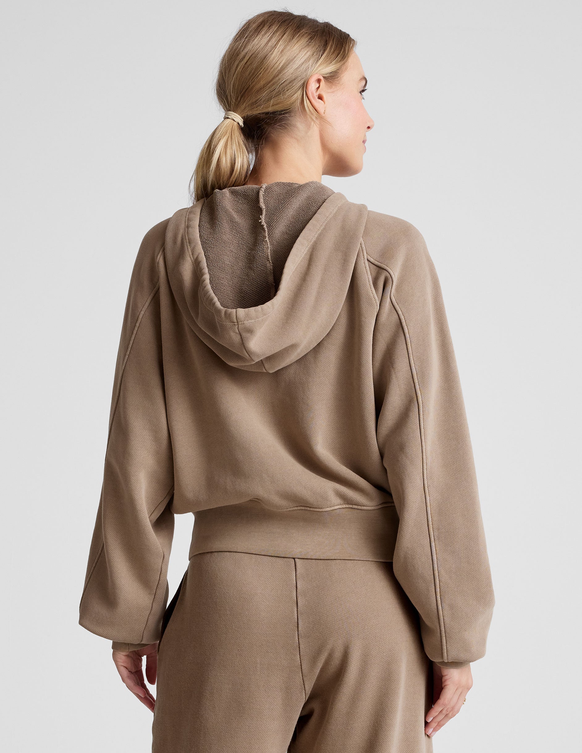 Soft Terry Cali Zip-Up Hoodie: Cozy Comfort, Kangaroo Pockets, High-Hip