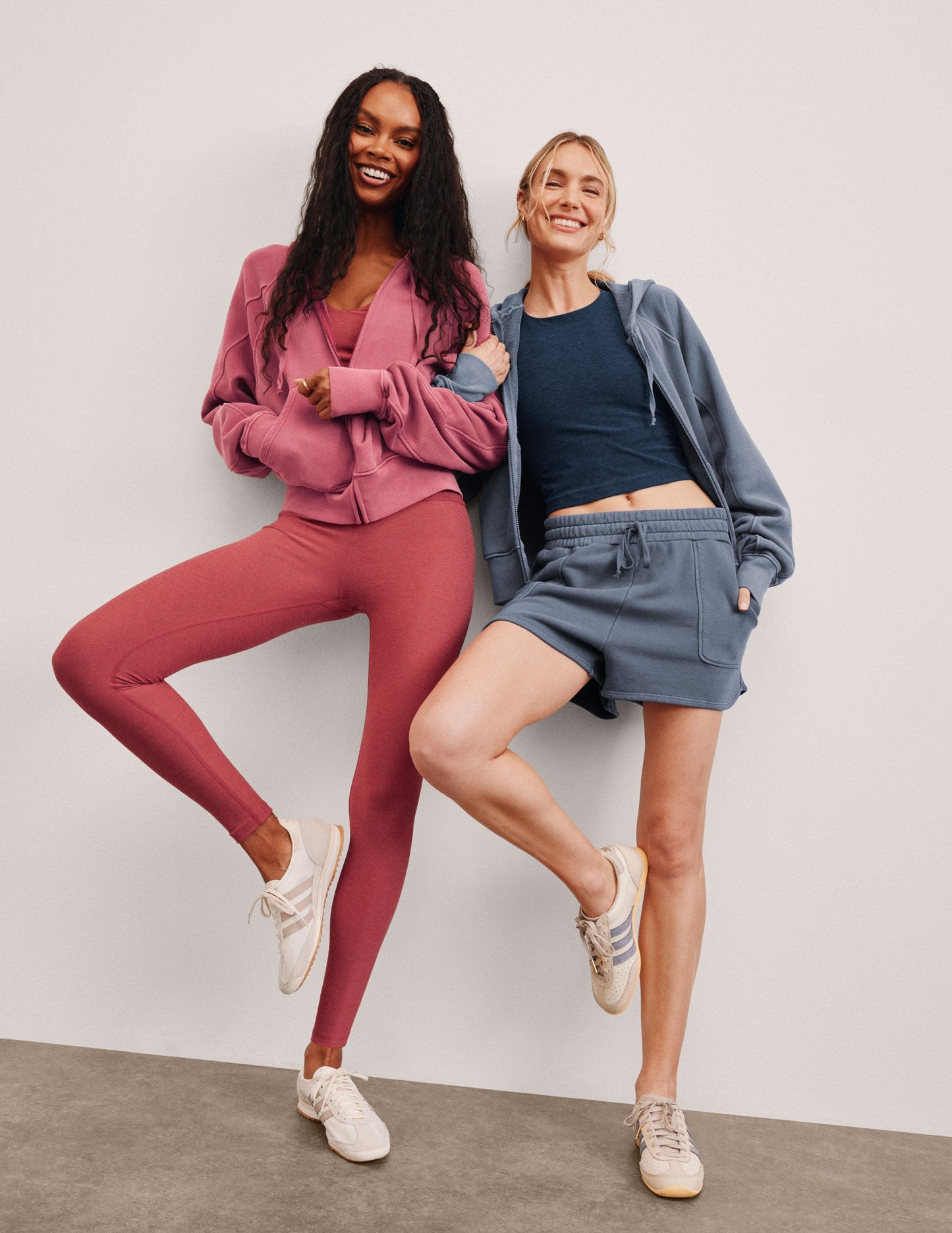 Relaxed Fit Soft Terry Cali Shorts with Elastic Waistband and Pockets