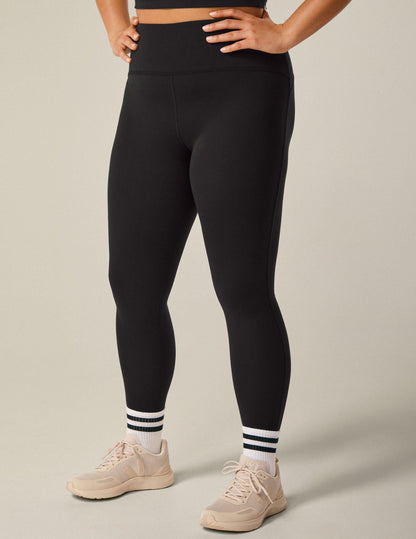 POWERBEYOND™ Strive Midi Legging 2.0: Black, Supportive, High-Waist, Compression Activewear