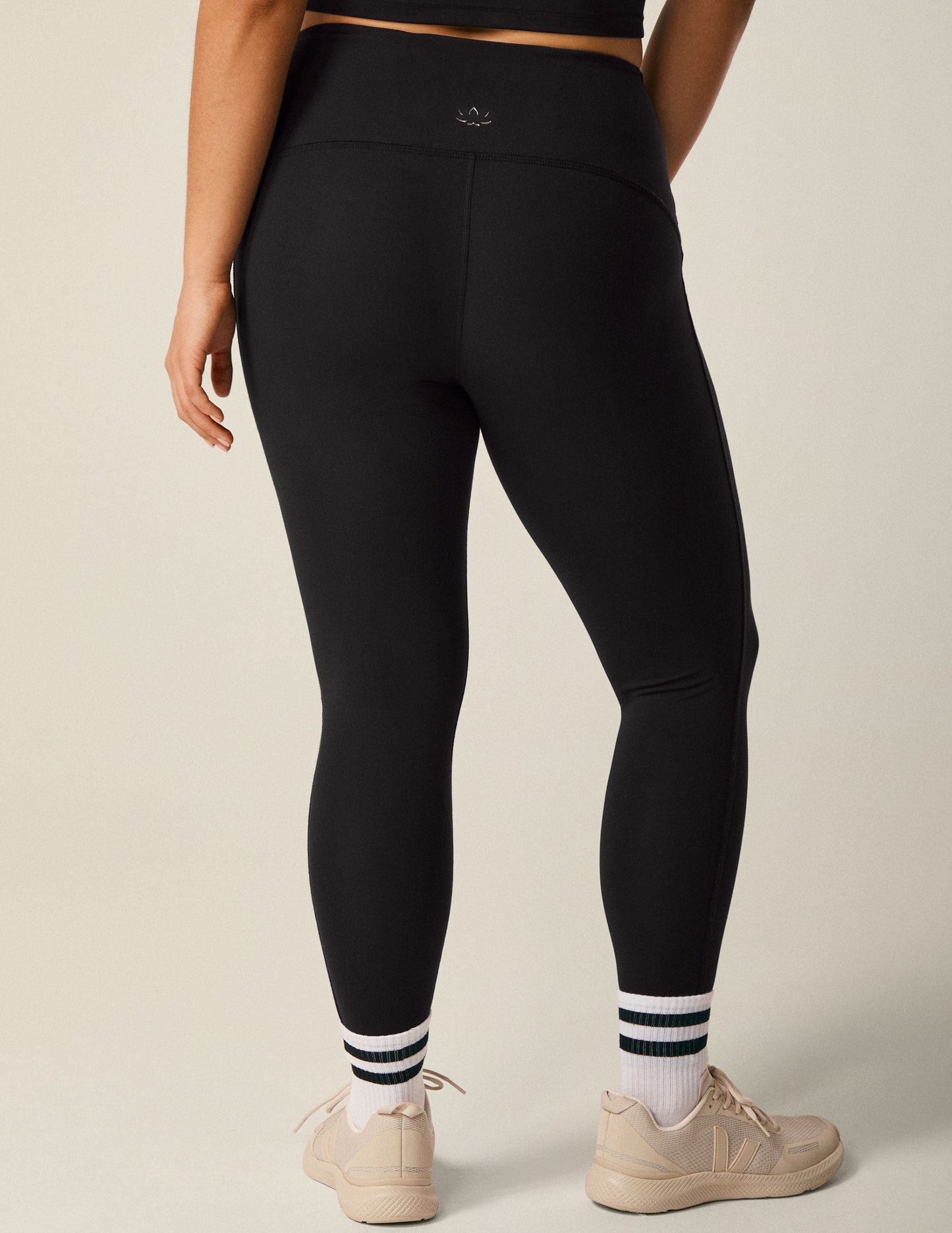 POWERBEYOND™ Strive Midi Legging 2.0: Black, Supportive, High-Waist, Compression Activewear