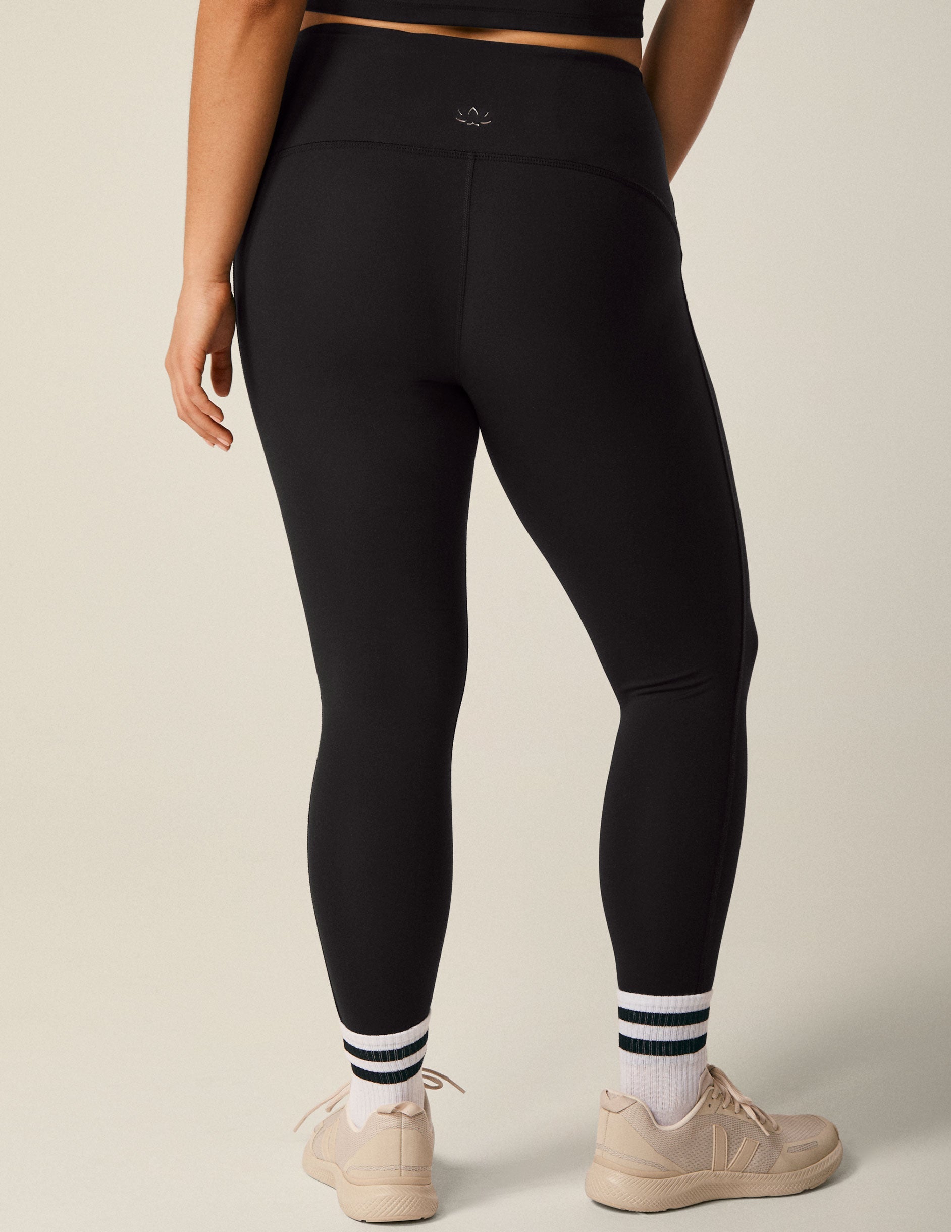 POWERBEYOND™ Strive Midi Legging 2.0: Black, Supportive, High-Waist, Compression Activewear