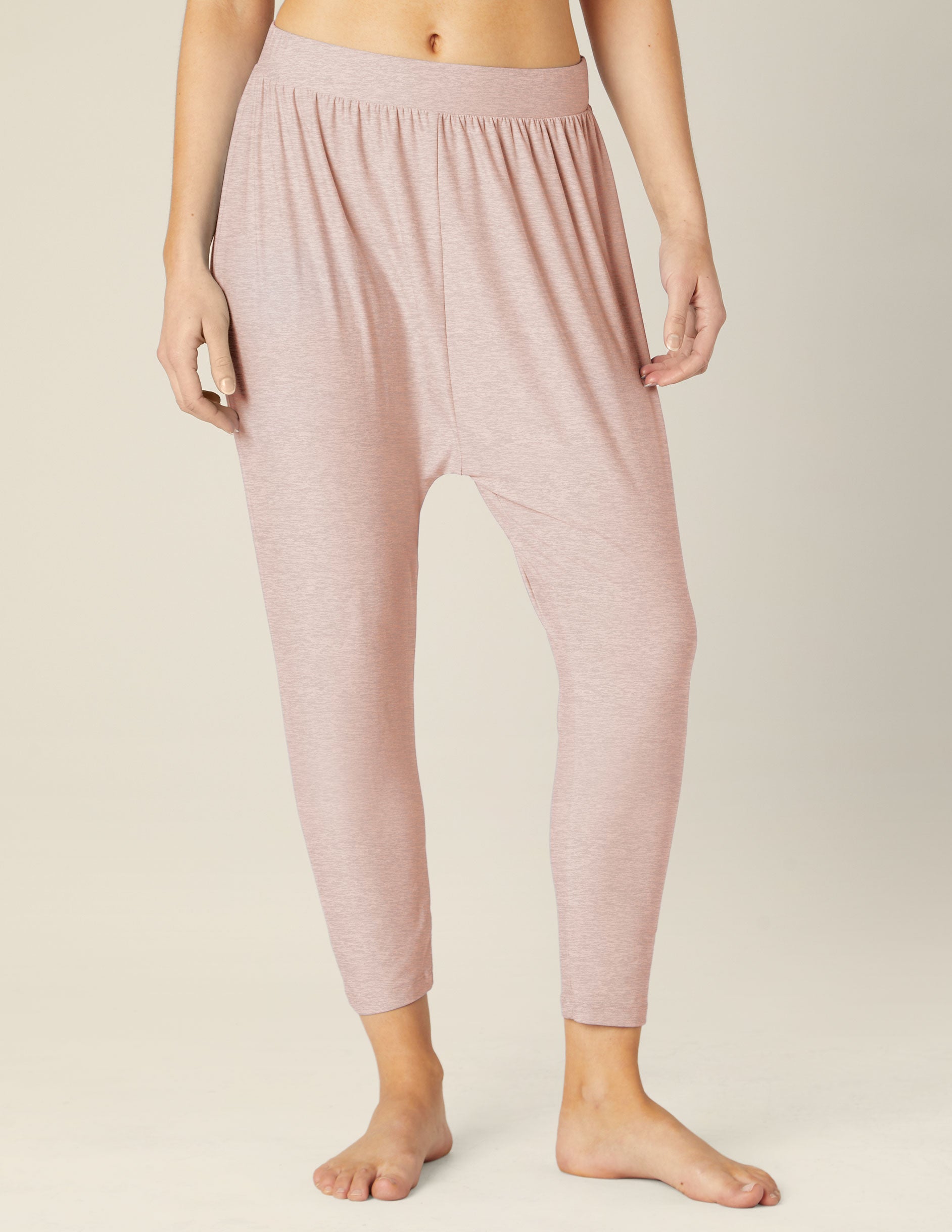 Featherweight Harem Sleep Pant: Ultra-Soft, Comfy Lounge Wear, Elastic Waist