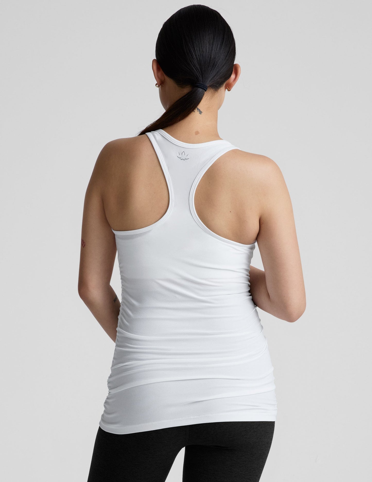 Lightweight Featherweight Racerback Maternity Tank for Active Pregnancy Comfort