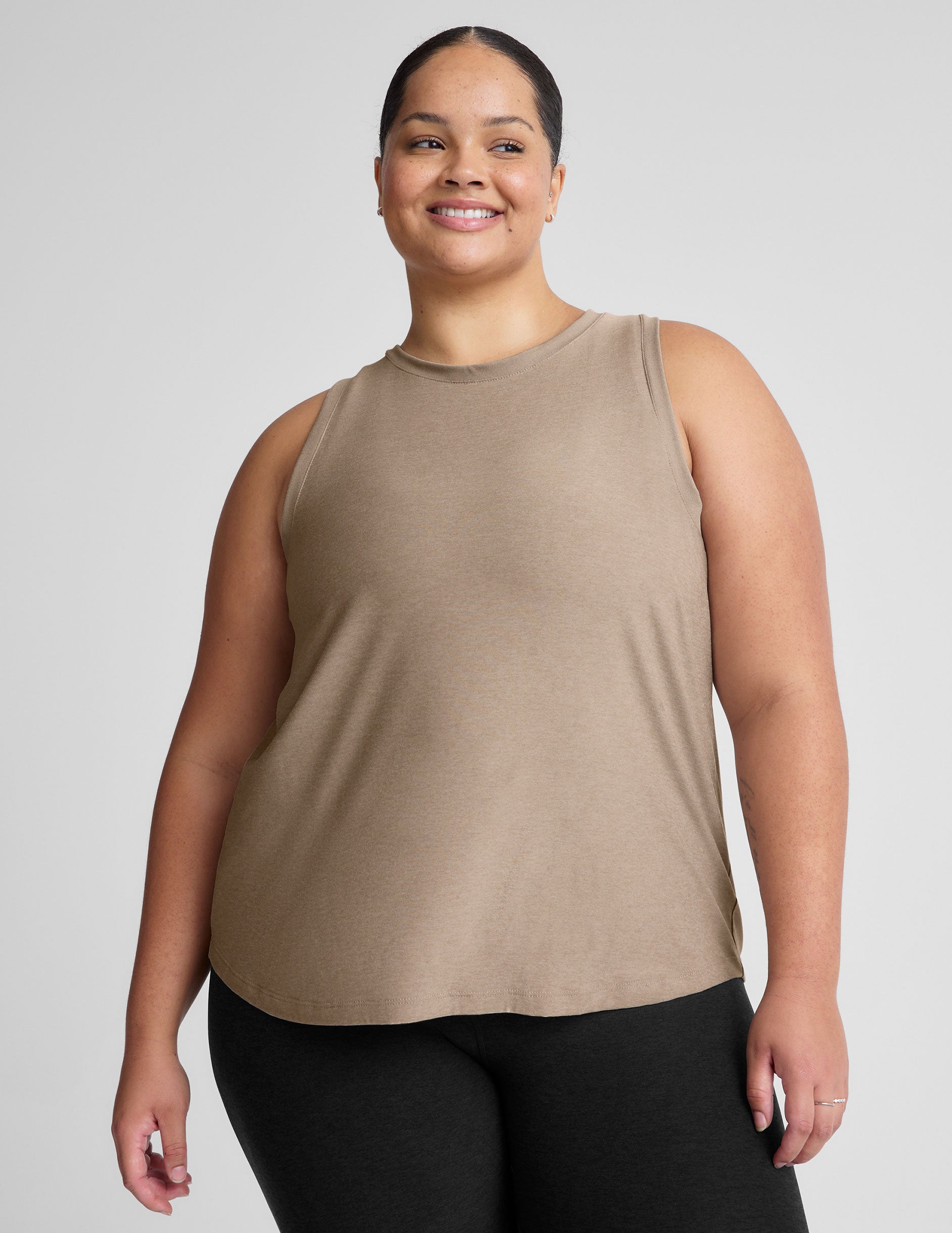 Ultra-Soft Featherweight Rebalance Tank Top: Comfortable, Versatile, and Stylish Activewear