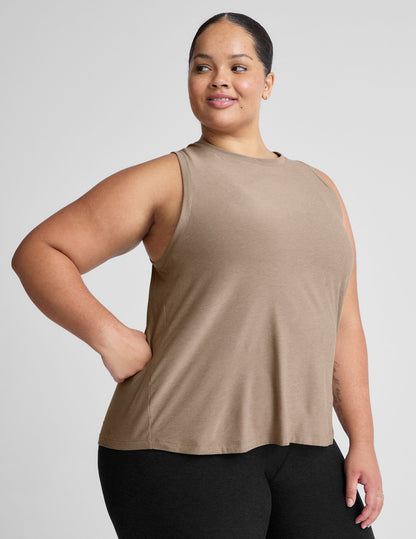 Ultra-Soft Featherweight Rebalance Tank Top: Comfortable, Versatile, and Stylish Activewear