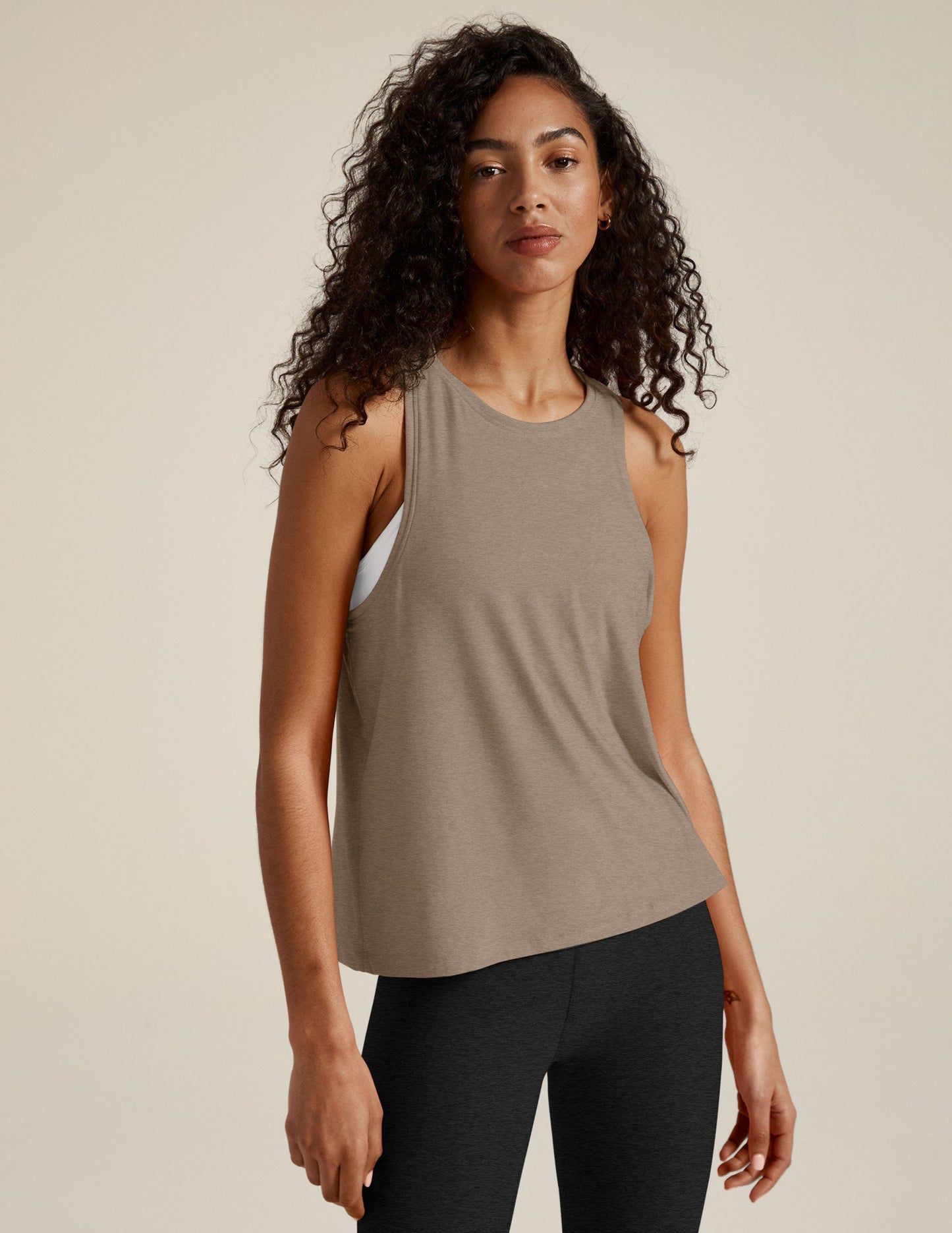 Ultra-Soft Featherweight Rebalance Tank Top: Comfortable, Versatile, and Stylish Activewear