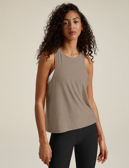Ultra-Soft Featherweight Rebalance Tank Top: Comfortable, Versatile, and Stylish Activewear