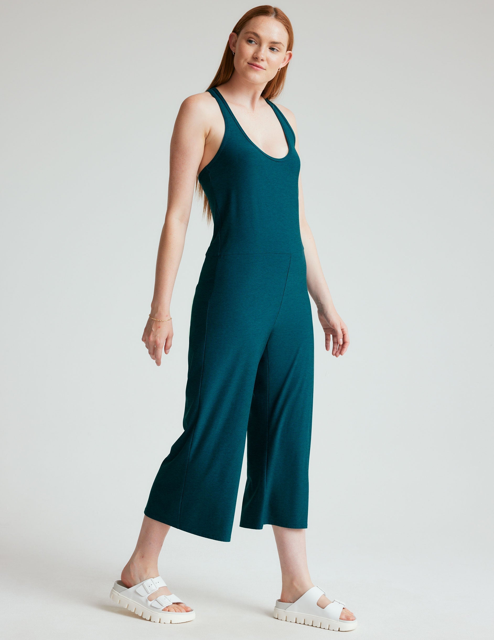 Ultra-Soft Featherweight Hang Loose Jumpsuit: Relaxed Fit, Cropped Style