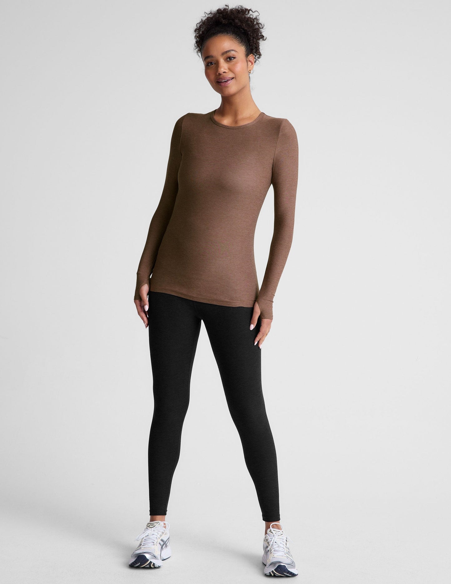 Lightweight Featherweight Soft Crew Neck Pullover for Active & Casual Wear