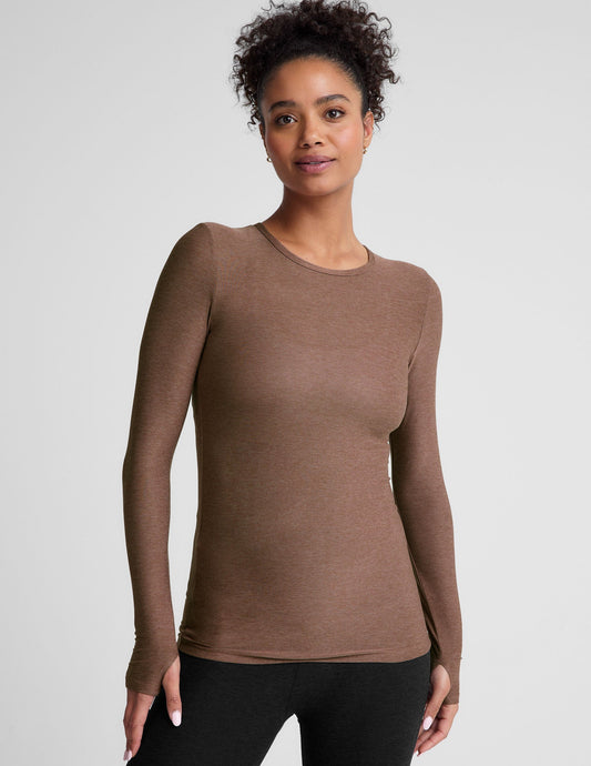 Lightweight Featherweight Soft Crew Neck Pullover for Active & Casual Wear