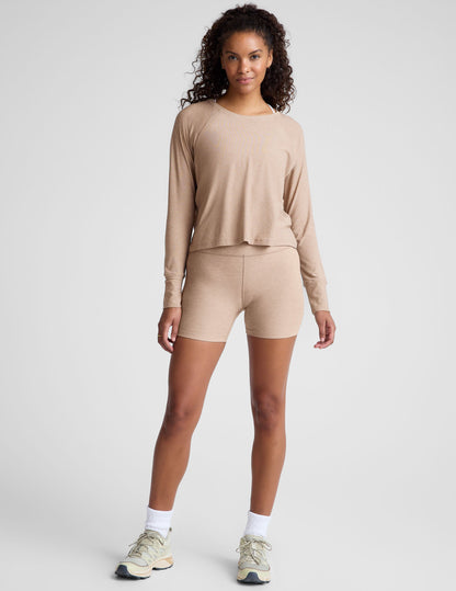 Buttery Soft Featherweight Daydreamer Pullover Long Sleeve Tee Top