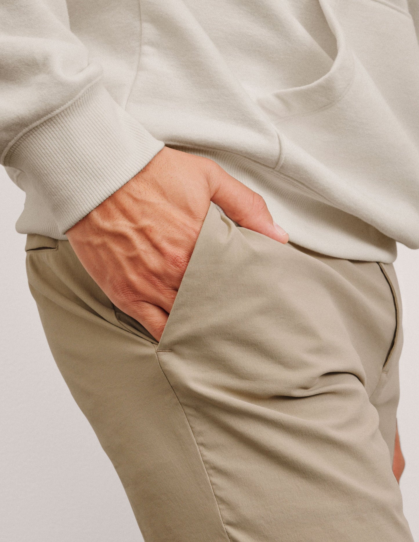 Element Men's Comfortable Chino Trousers: Tailored Fit, Versatile, Ample Pockets