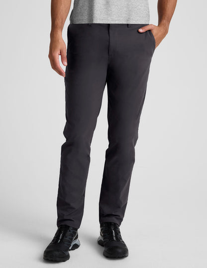 Essential Men's Comfortable Chino Trousers - Golf Travel Everyday Wear Pants