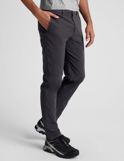 Essential Men's Comfortable Chino Trousers - Golf Travel Everyday Wear Pants