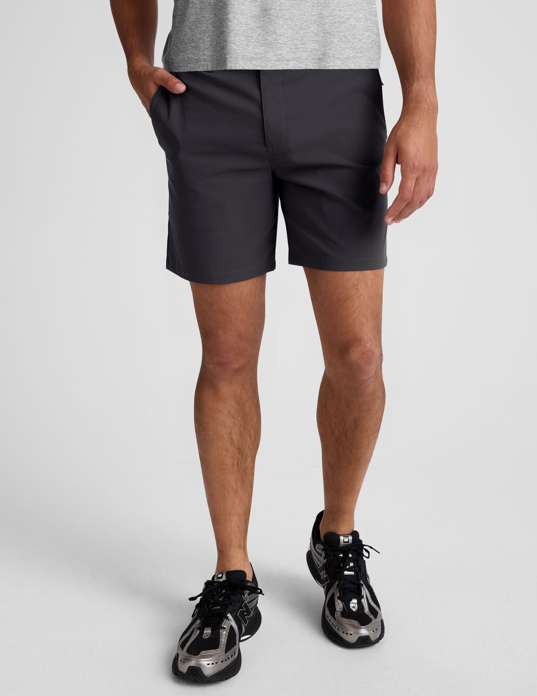 Element Men's Chino Shorts: Tailored Comfort, 7-Inch Inseam, Multiple Pockets