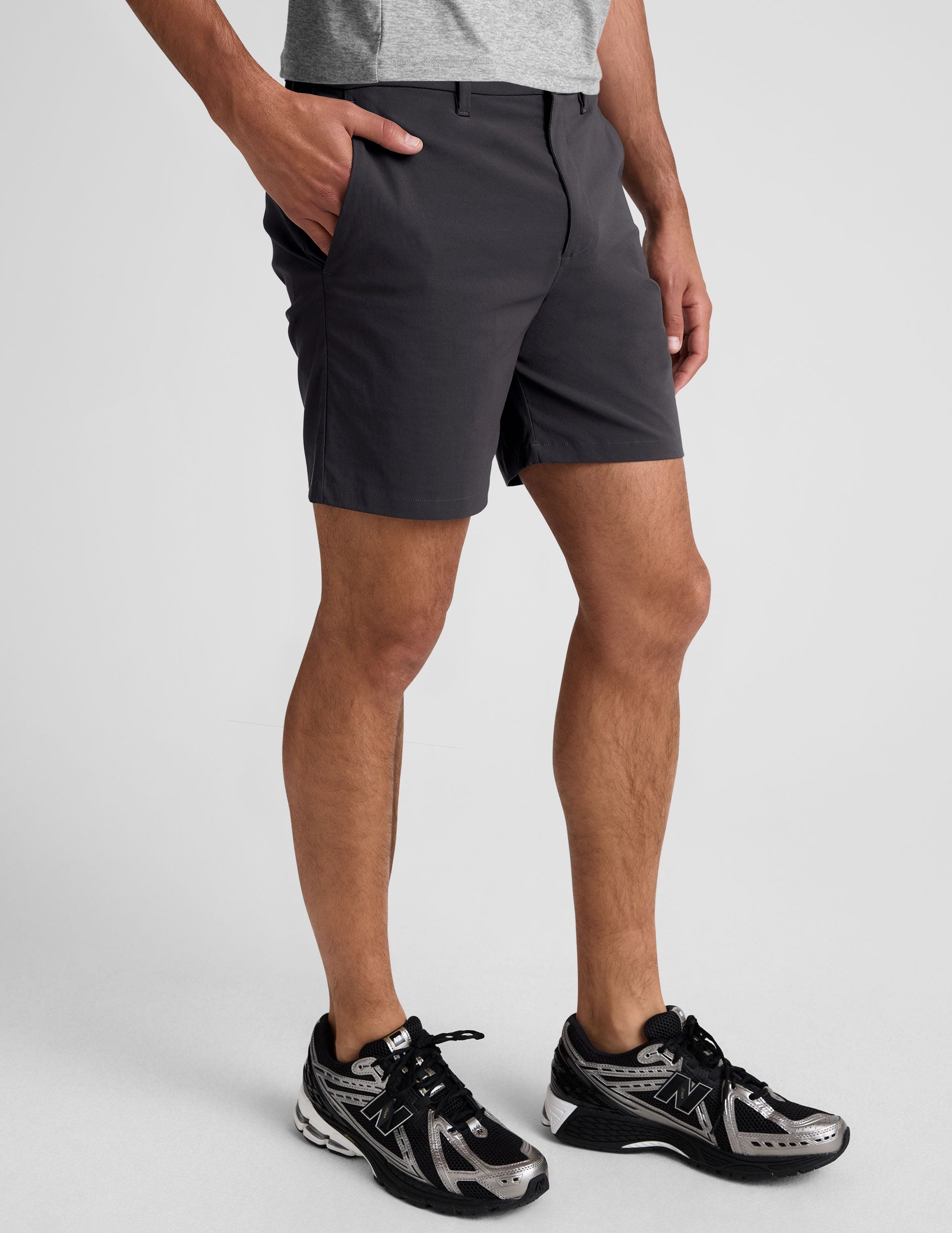 Element Men's Chino Shorts: Tailored Comfort, 7-Inch Inseam, Multiple Pockets