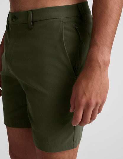 Men's Element Chino Shorts: Tailored Comfort, Pockets, 7-Inch Inseam