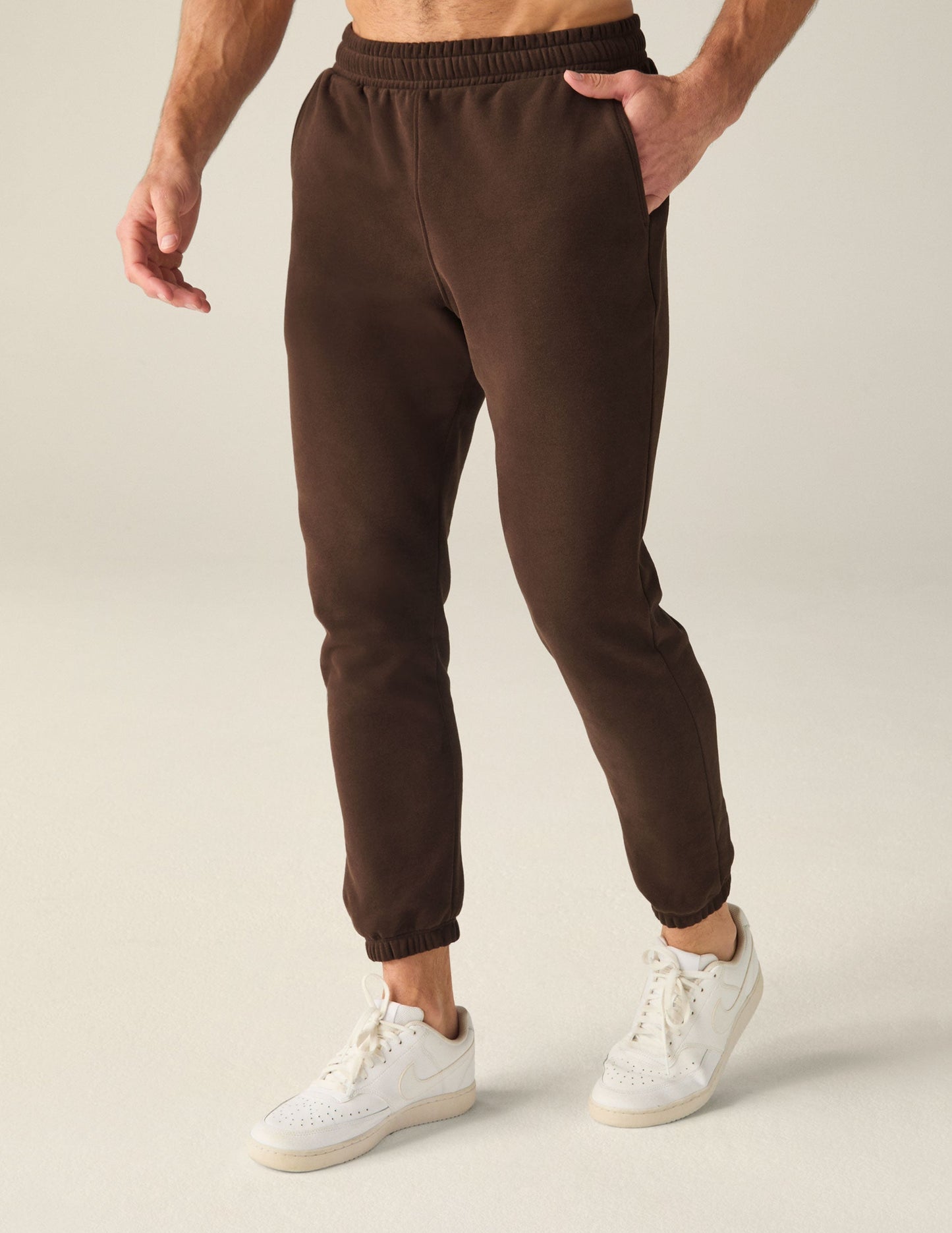 Men's LuxeFleece Jogger Sweatpants: Comfortable, Fitted, Polished, with Pockets