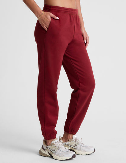 Plush LuxeFleece Jogger Sweatpants: Mid-Rise, Relaxed Fit, Ultimate Comfort & Style