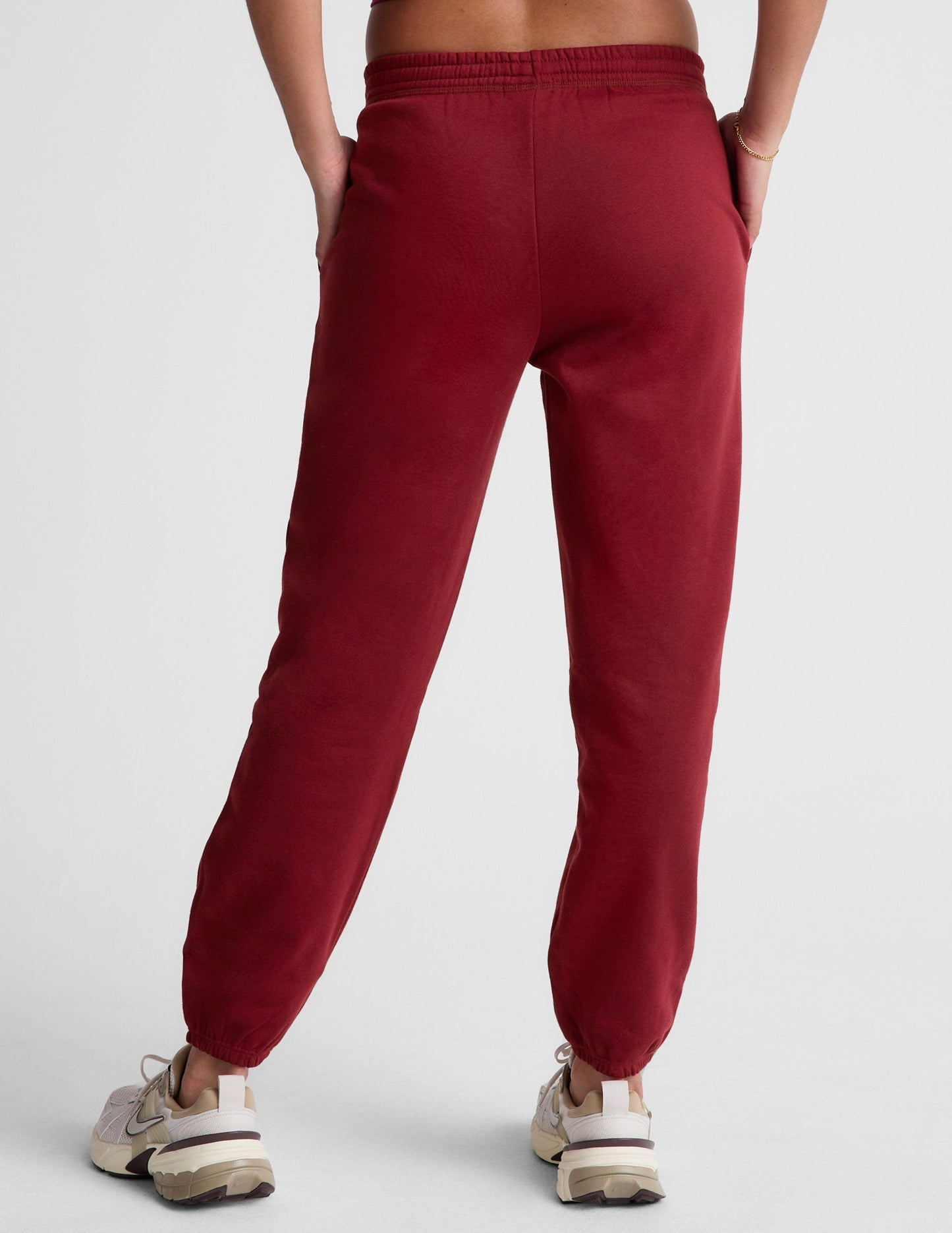 Plush LuxeFleece Jogger Sweatpants: Mid-Rise, Relaxed Fit, Ultimate Comfort & Style