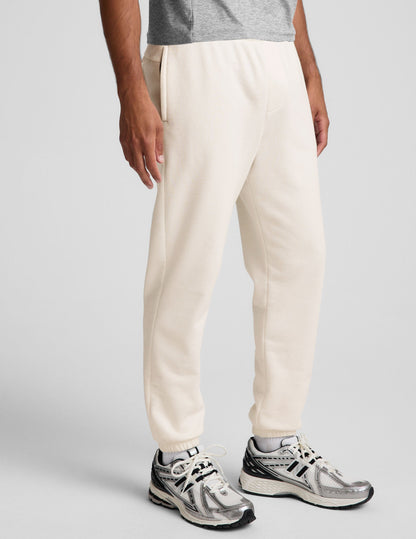 Men's Classic Plush Fleece Jogger Sweatpants – Relaxed Fit, Zipper Pockets