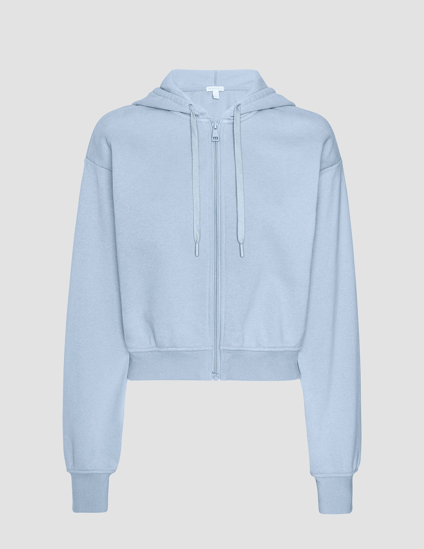 Luxurious LuxeFleece Zip-Up Hoodie: Ultimate Softness, Relaxed Fit, Blue Zen Comfort