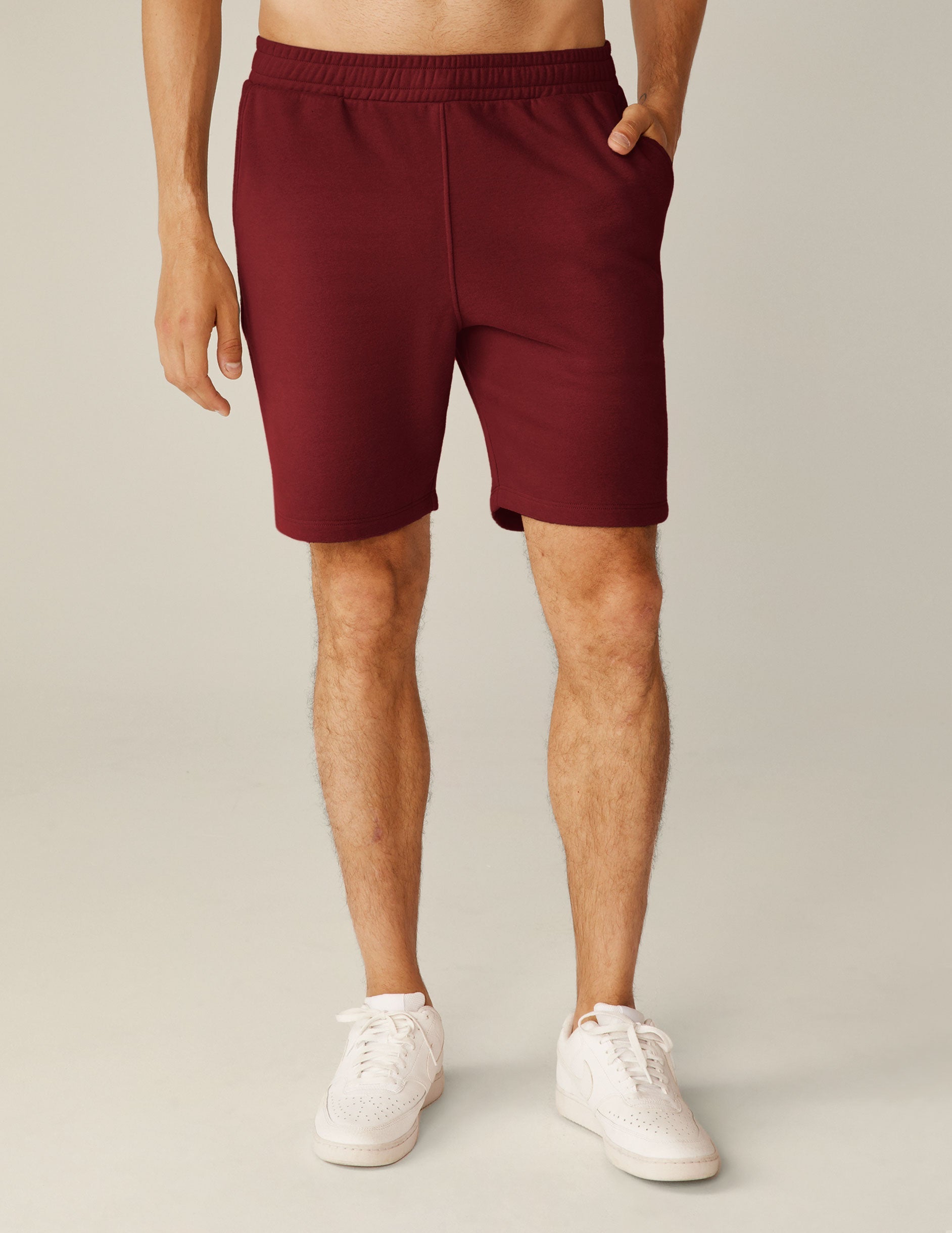 Men's Relaxed Fit Sweat Shorts with Pockets, Comfortable Athletic Casual Wear