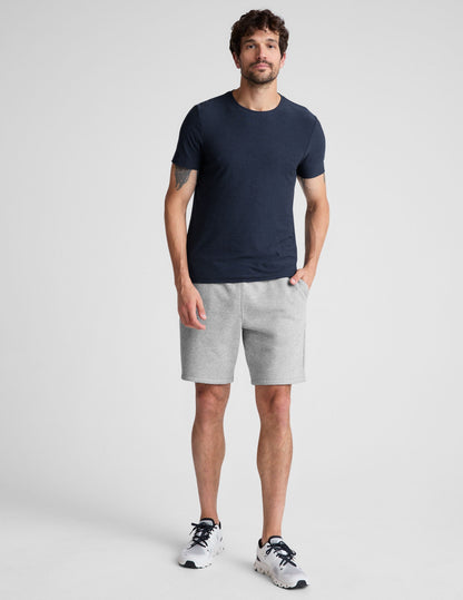 Men's Fresh Cut Relaxed Fit Sweat Shorts with Pockets, Light Heather Gray