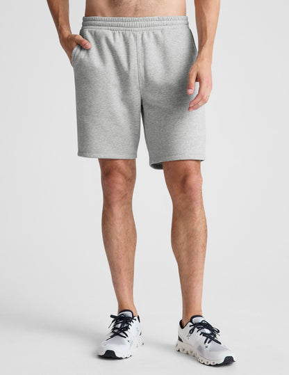 Men's Fresh Cut Relaxed Fit Sweat Shorts with Pockets, Light Heather Gray