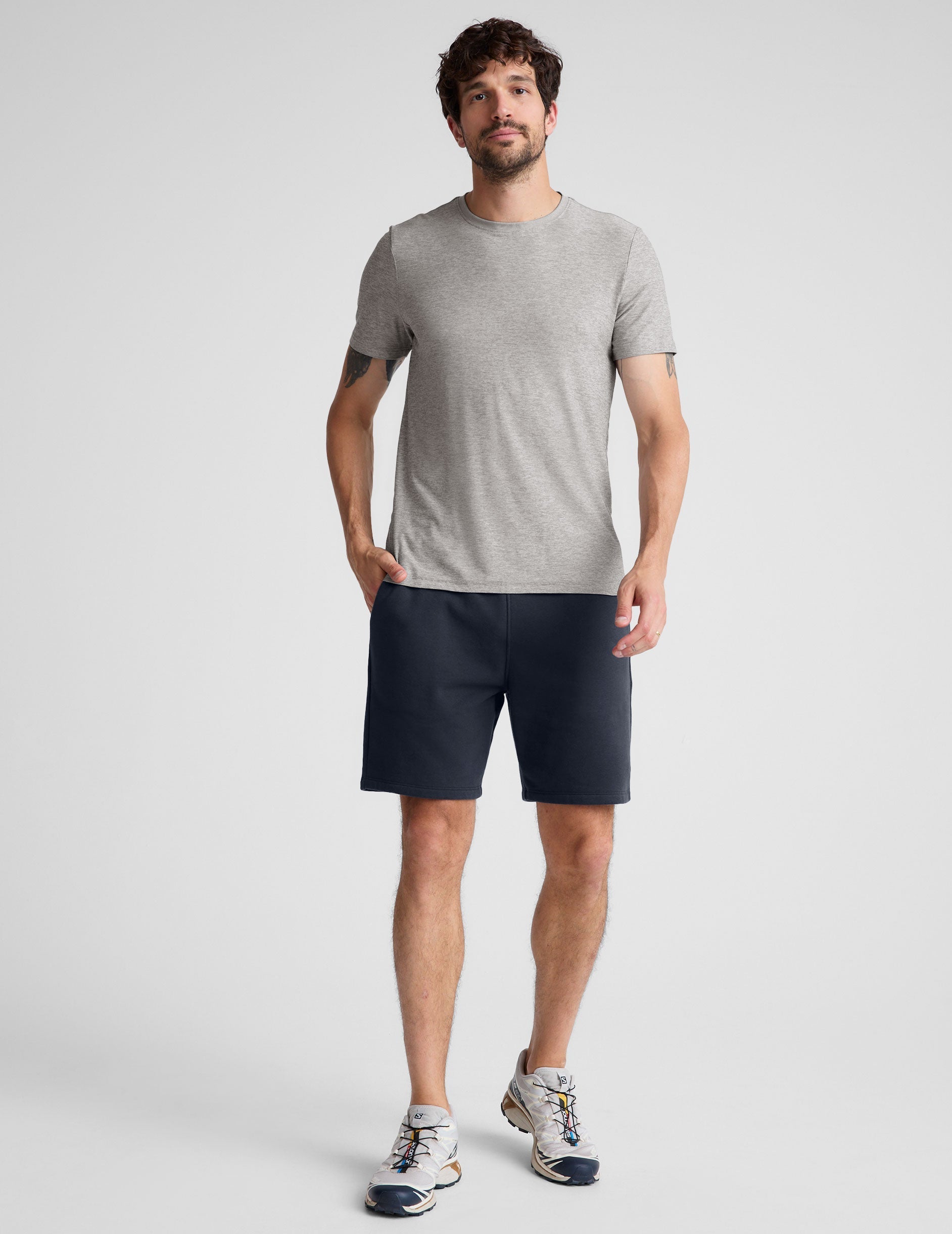 Men's Fresh Cut Luxe Fleece Sweat Shorts with Pockets - Relaxed Fit