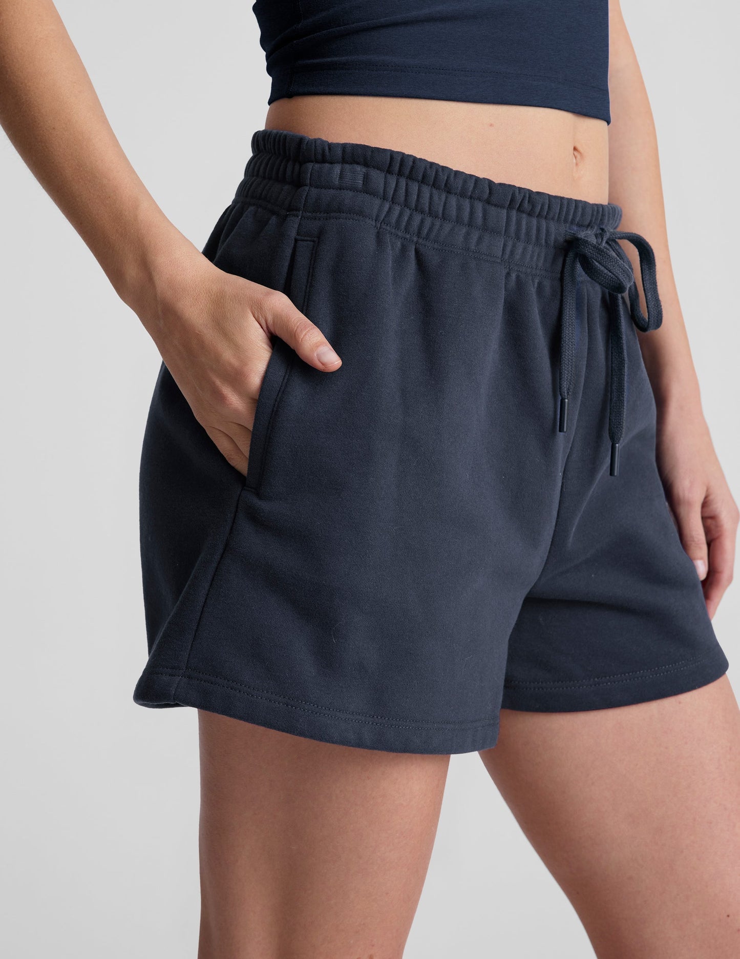 Luxurious Soft LuxeFleece Sweat Shorts for Women - Ultimate Comfort & Style