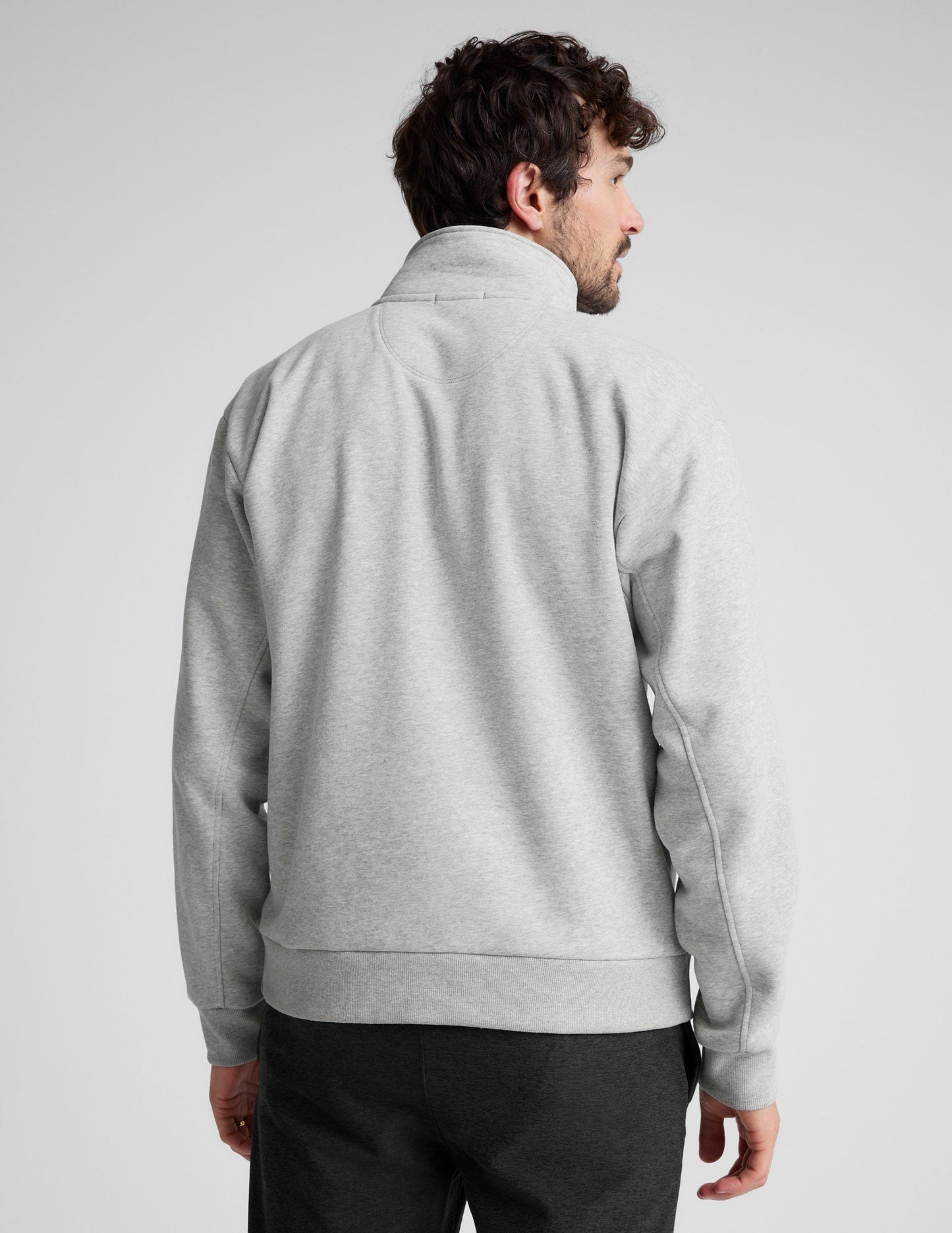 Men's Cozy Quarter-Zip Pullover: Versatile, Warm, Stylish, with Kangaroo Pocket