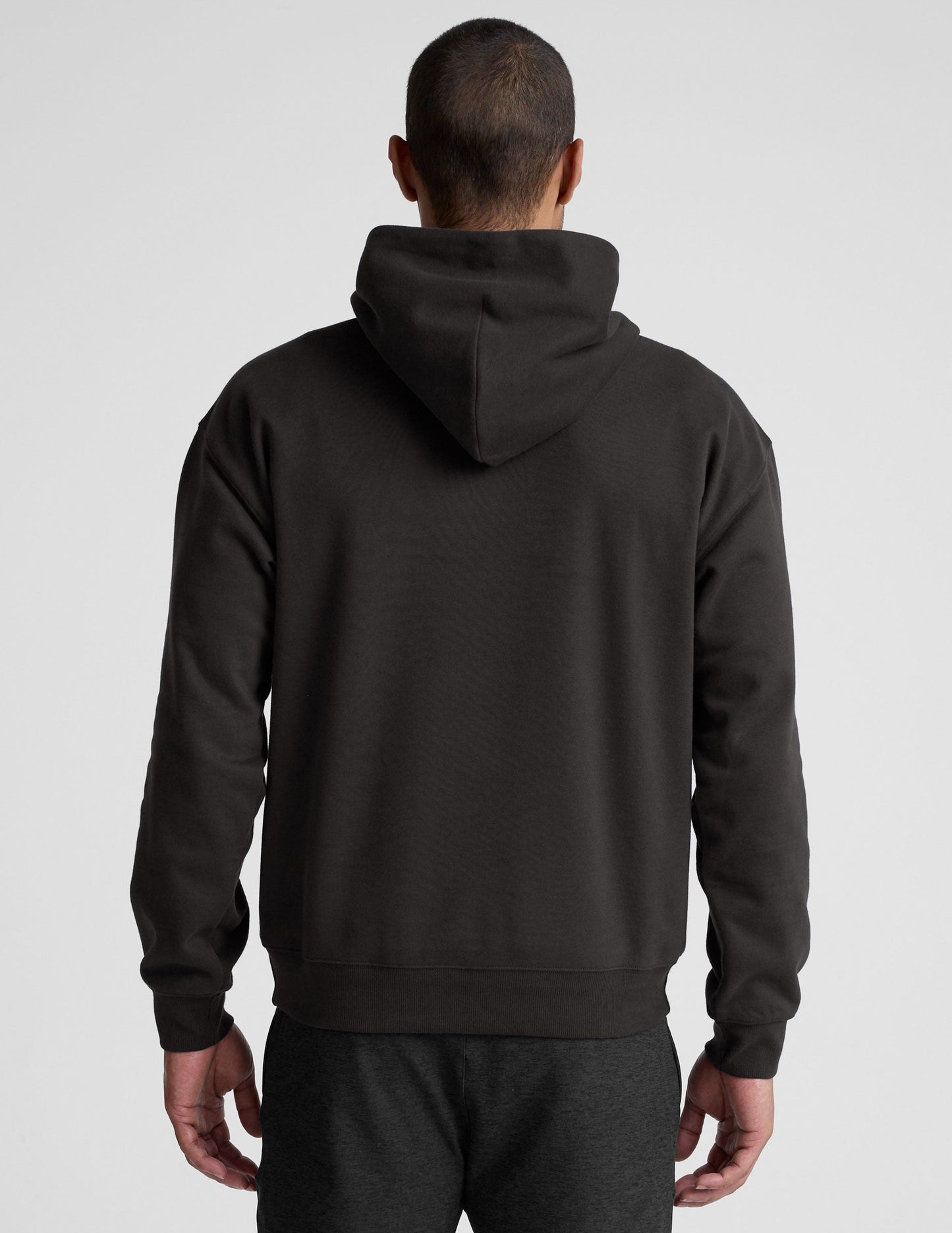 Comfortable LuxeFleece Men's Hoodie: Relaxed Fit, Kangaroo Pocket, Ribbed Cuffs