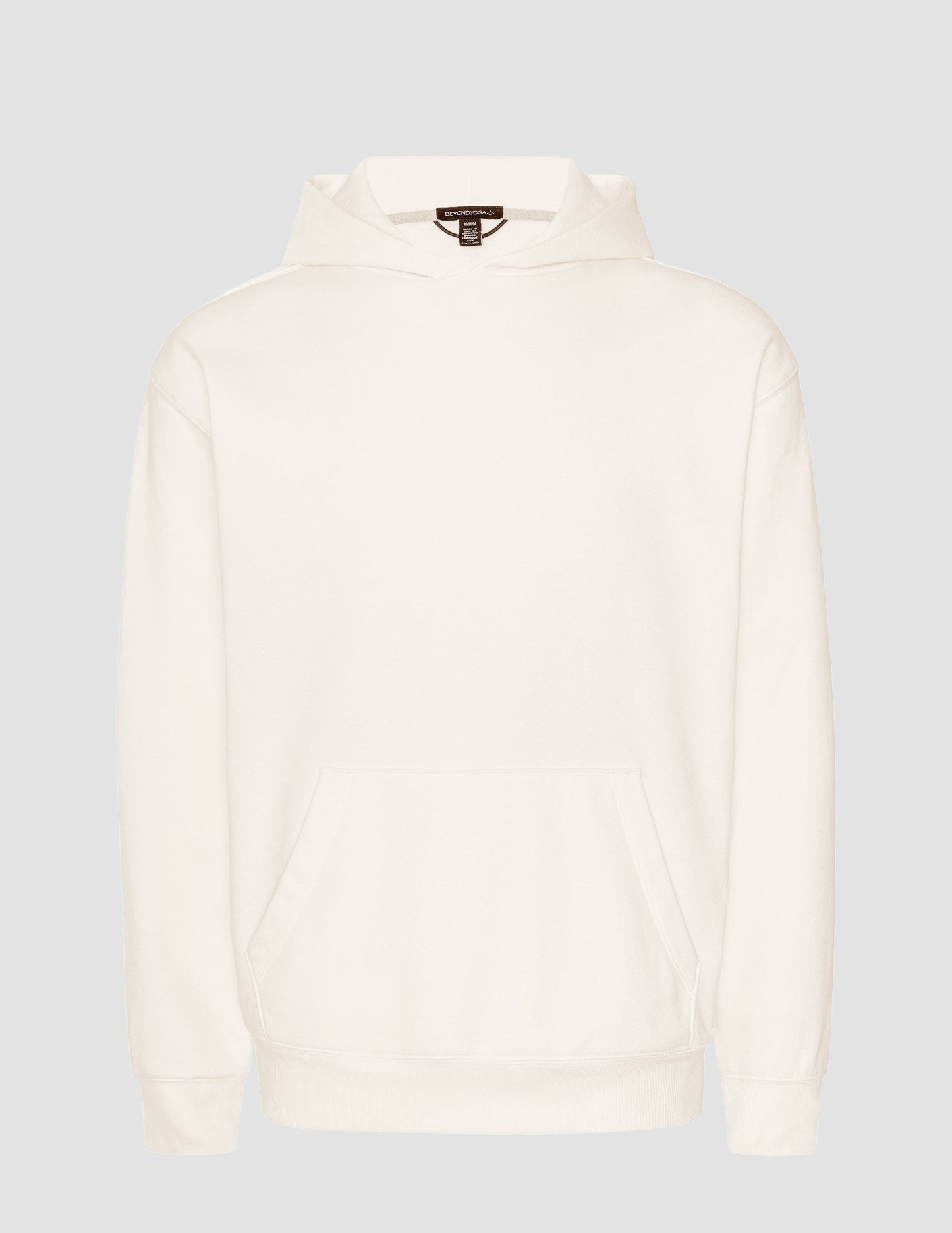 Cozy Plush Fleece Men's Hoodie: Relaxed Fit, Warm Comfort, Kangaroo Pocket