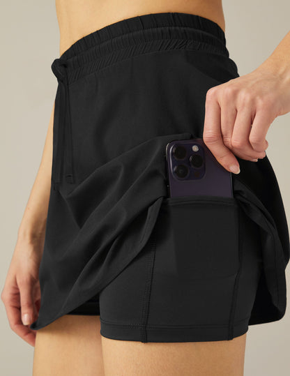 Ultra-Light Performance Skort with Lined Shorts for Active Lifestyles