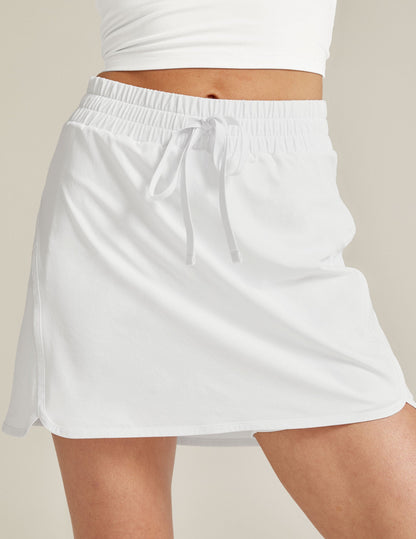 Performance Skort with Lined Shorts, Drawstring Waistband, and Convenient Pockets