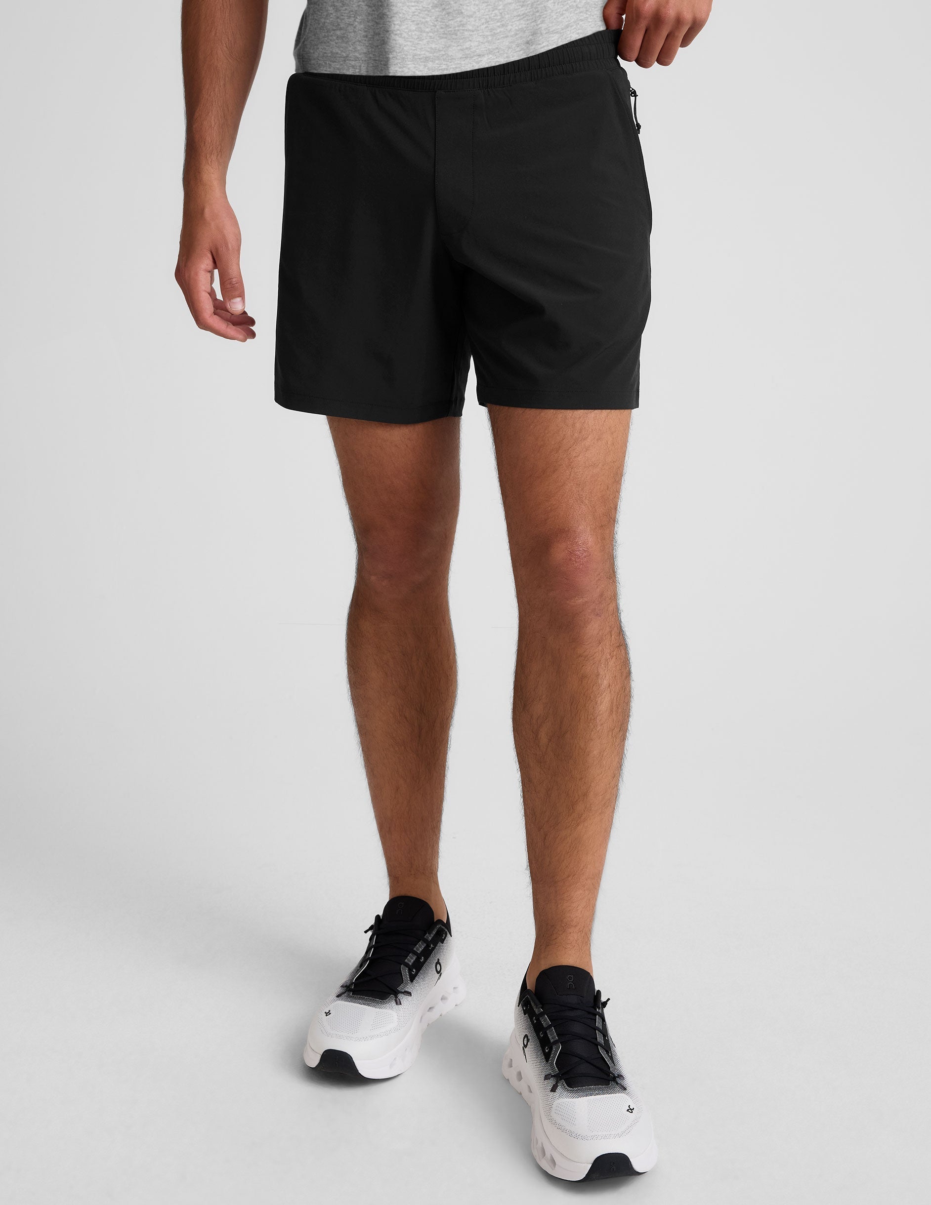 Men's Lightweight Lined Running Shorts: Moisture-Wicking, Secure Pockets, 7-Inch Inseam