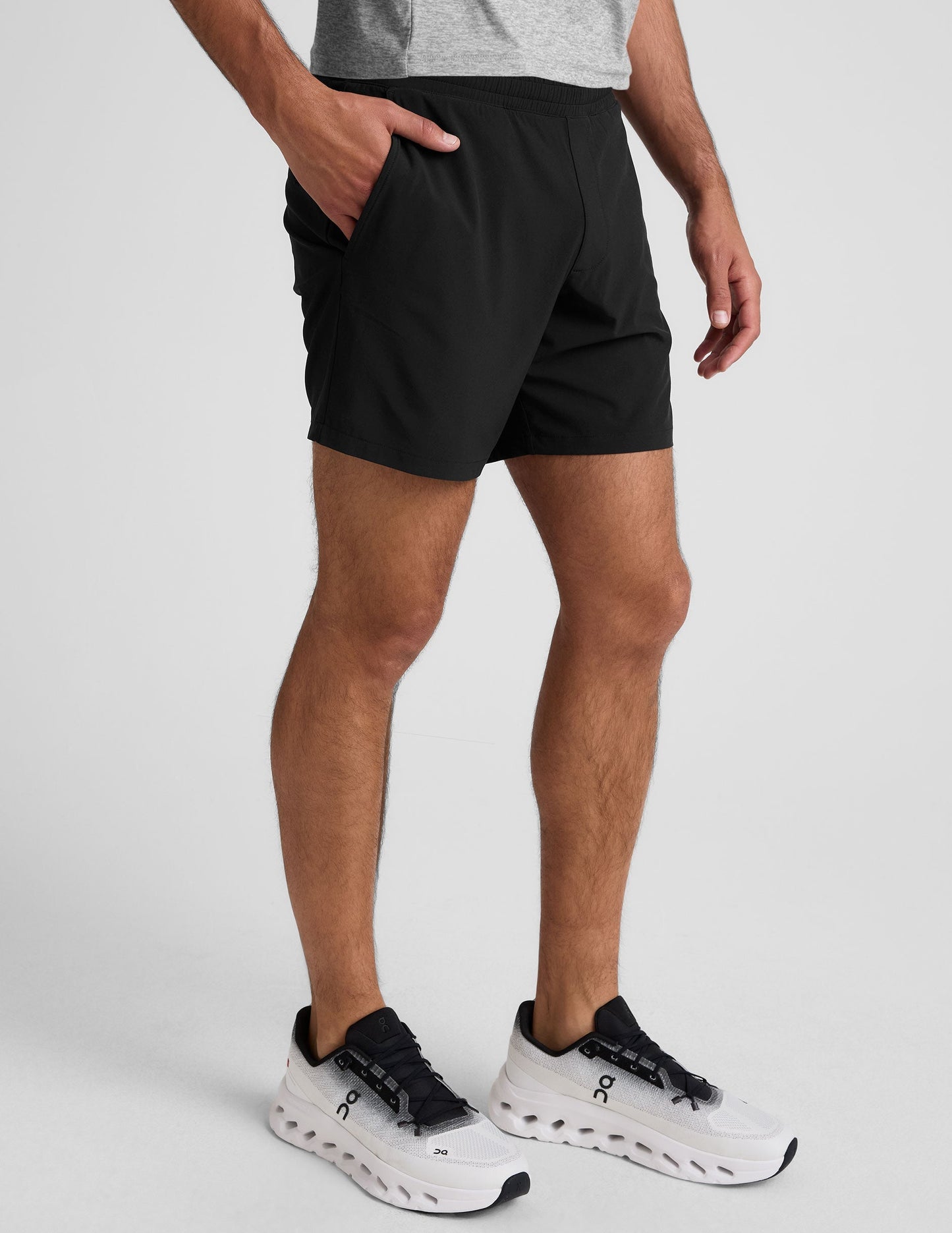 Men's Lightweight Lined Running Shorts: Moisture-Wicking, Secure Pockets, 7-Inch Inseam
