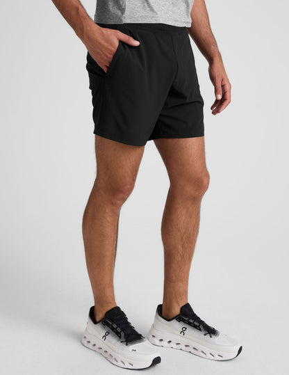 Men's Lightweight Lined Running Shorts: Moisture-Wicking, Secure Pockets, 7-Inch Inseam