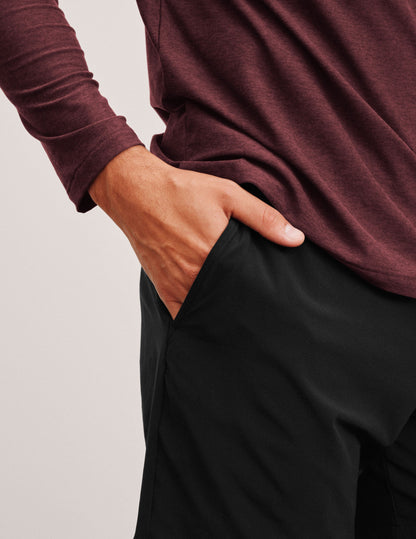 Men's Lightweight Athletic Running Shorts, Moisture-Wicking, Secure Pockets, 7-inch Inseam