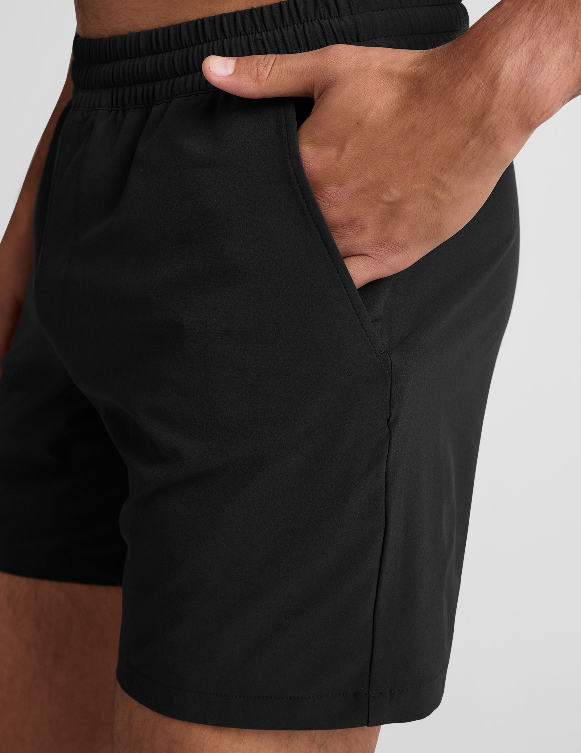 Men's Lightweight Athletic Running Shorts, Moisture-Wicking, Secure Pockets, 7-inch Inseam
