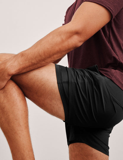 Pivotal 2.0 Men's Lined 5-Inch Running Shorts: Moisture-Wicking, Secure Pockets, Active Comfort