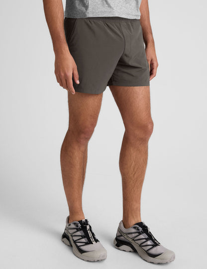 Men's Pivotal 2.0 Graphite Lined 5-Inch Running Shorts with Secure Pockets