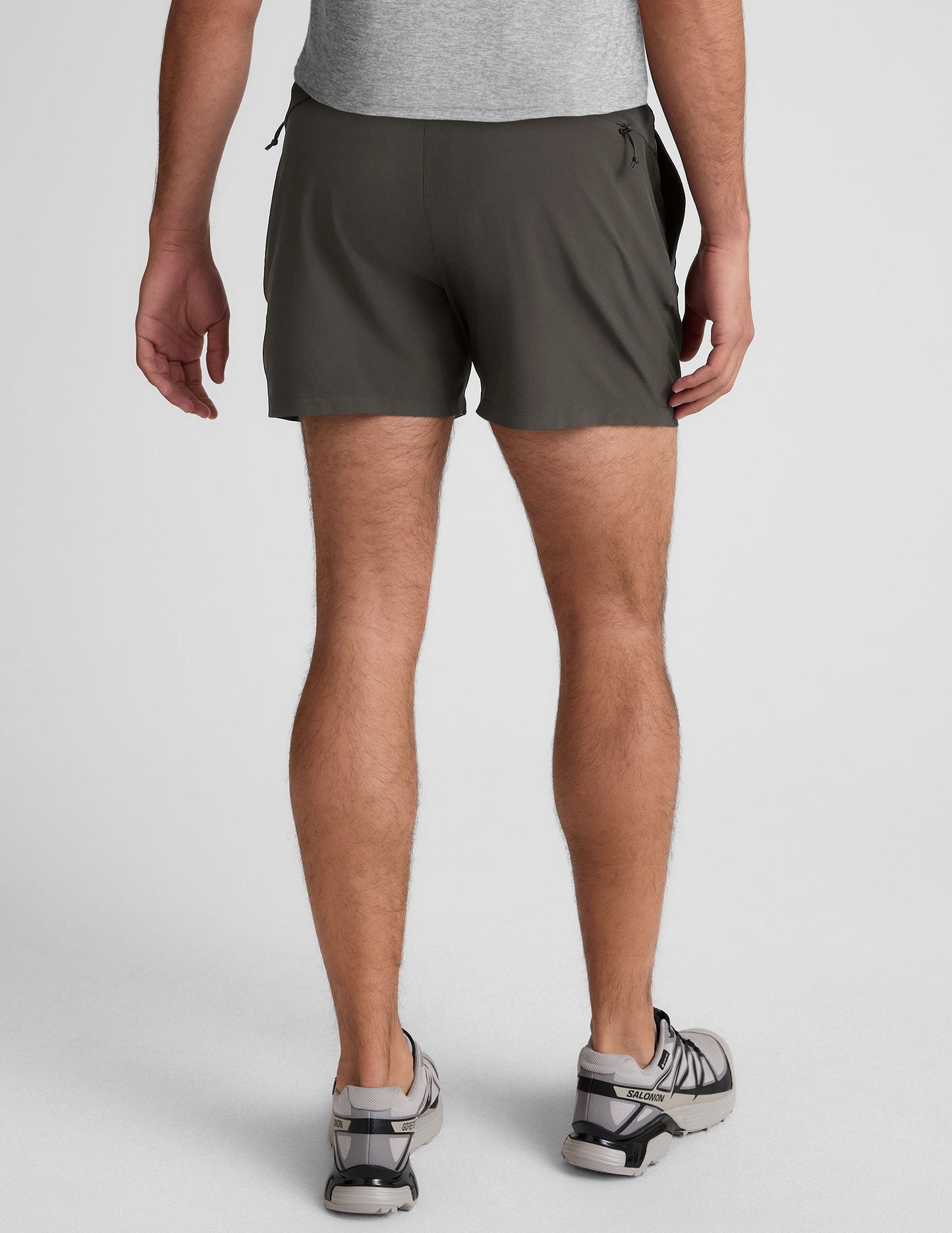 Men's Pivotal 2.0 Graphite Lined 5-Inch Running Shorts with Secure Pockets