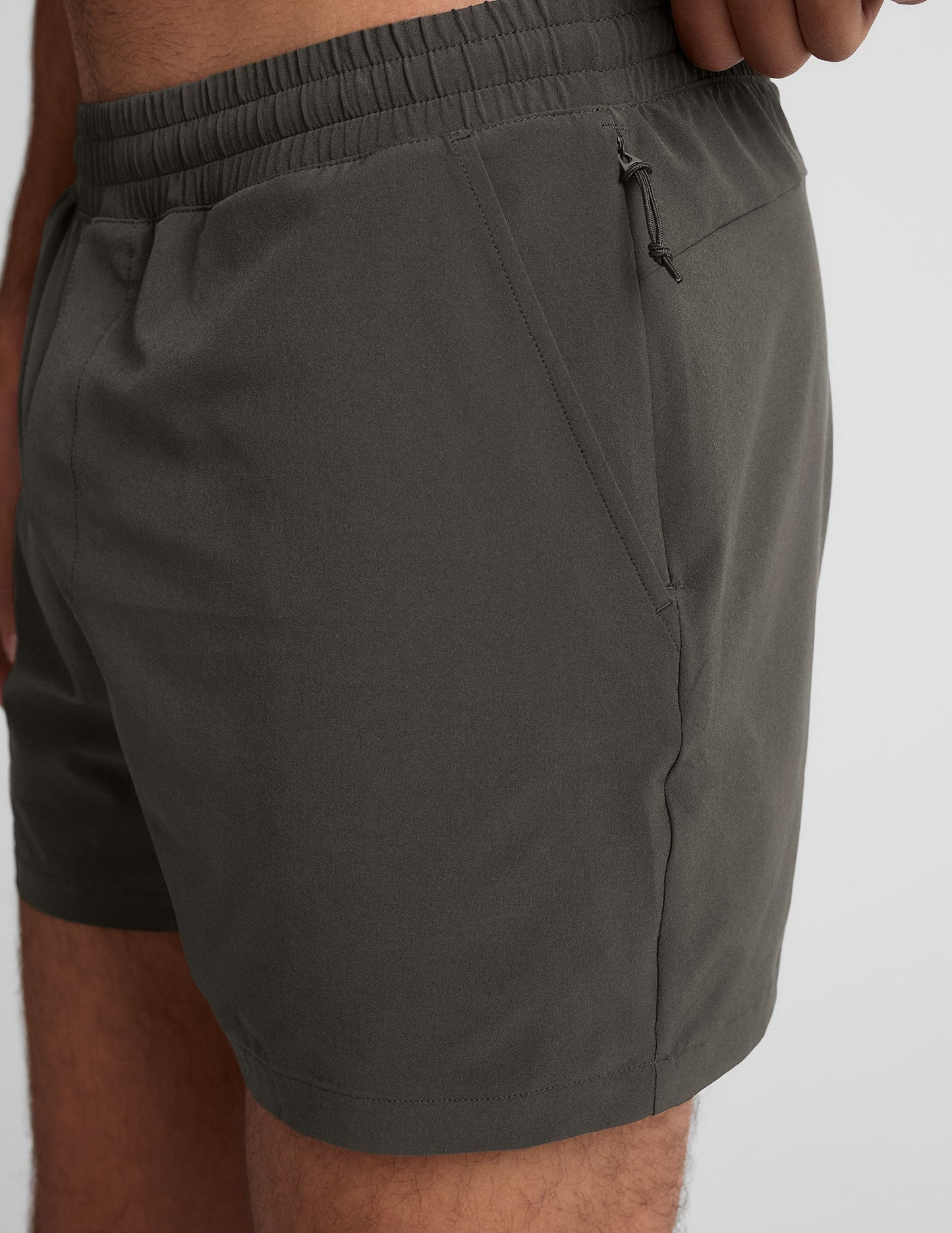 Men's Pivotal 2.0 Graphite Lined 5-Inch Running Shorts with Secure Pockets