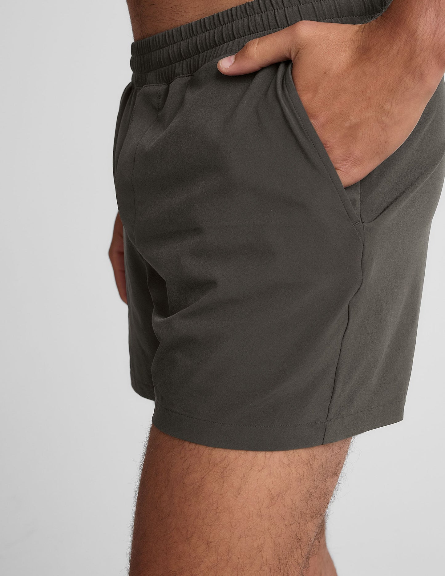 Men's Pivotal 2.0 Graphite Lined 5-Inch Running Shorts with Secure Pockets
