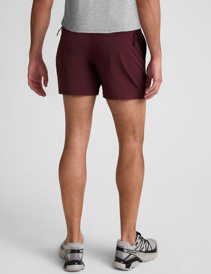 Men's Pivotal 2.0 Lightweight Performance Running Shorts with Secure Pockets