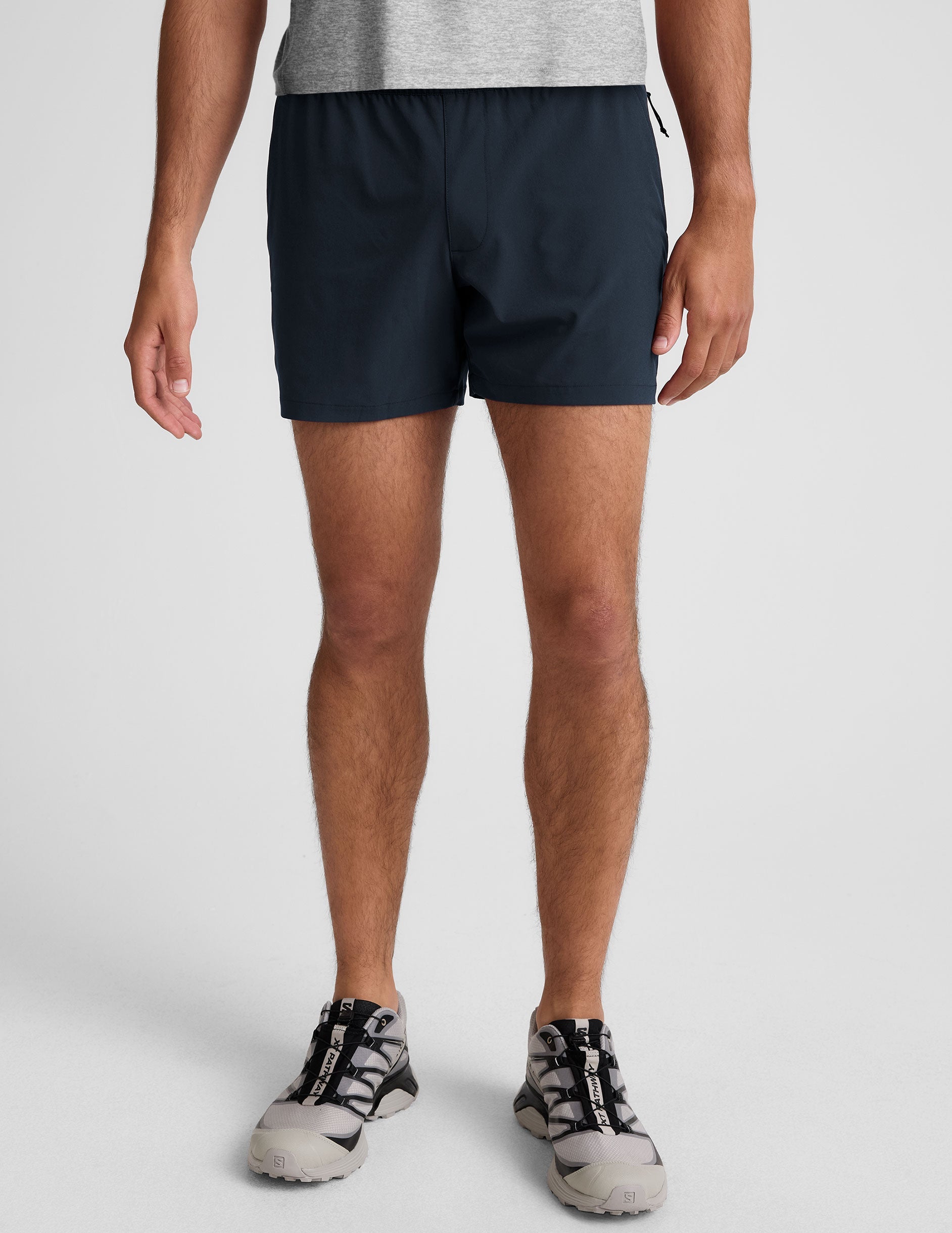 Men's 5-inch Lined Running Shorts: Lightweight, Moisture-Wicking, Secure Pockets