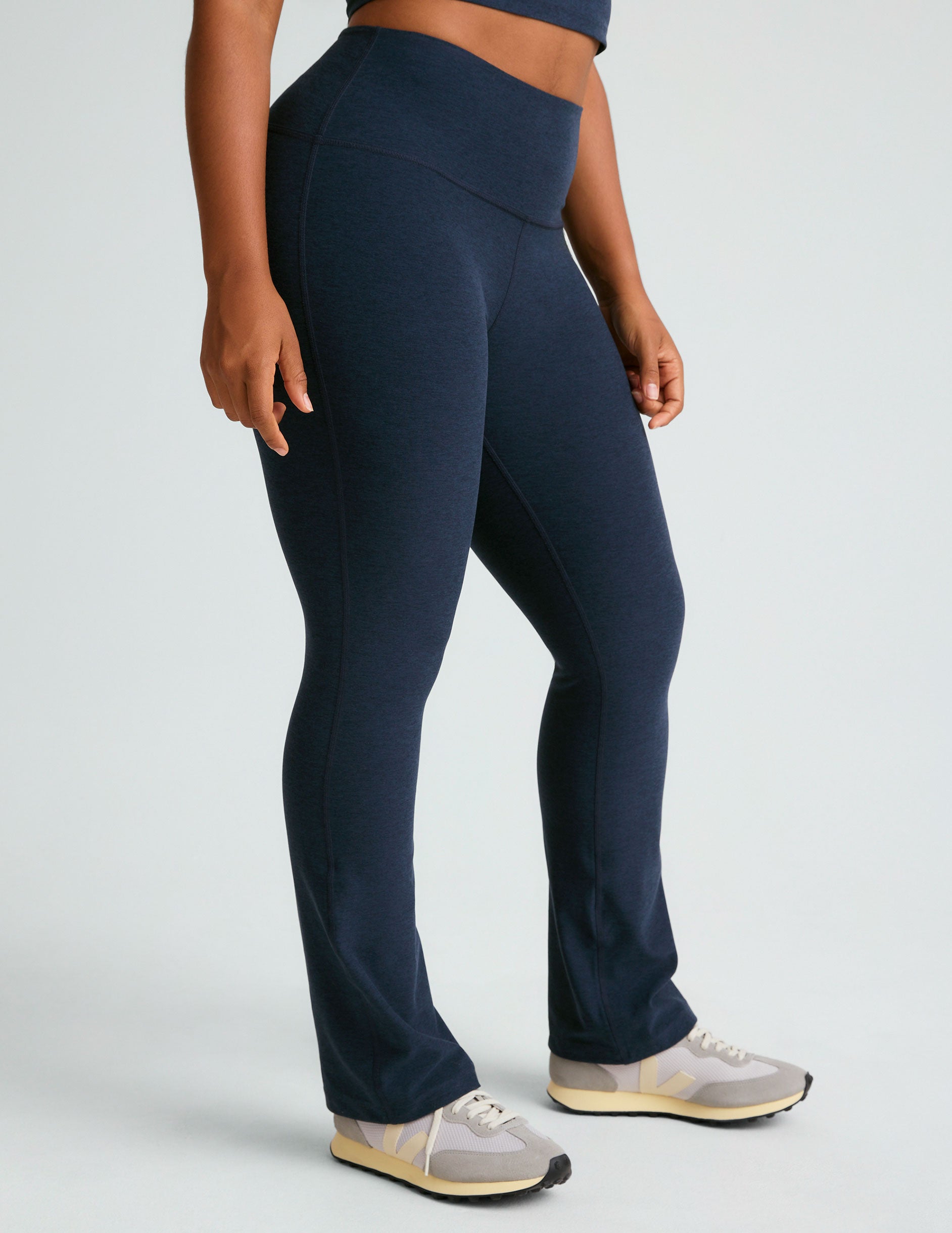 Spacedye High Waisted Bootcut Yoga Pants: Ultra-Soft, Comfortable, Versatile Activewear